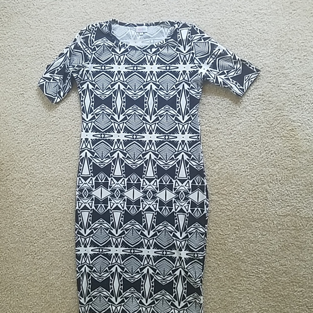 Lularoe Julia geometric dress